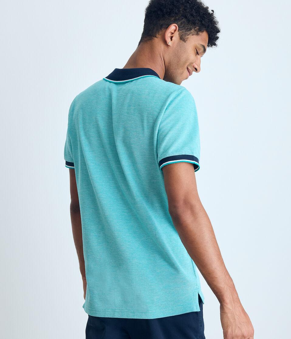 Aéropostale Contrast Tipped Piqué Polo Lapis