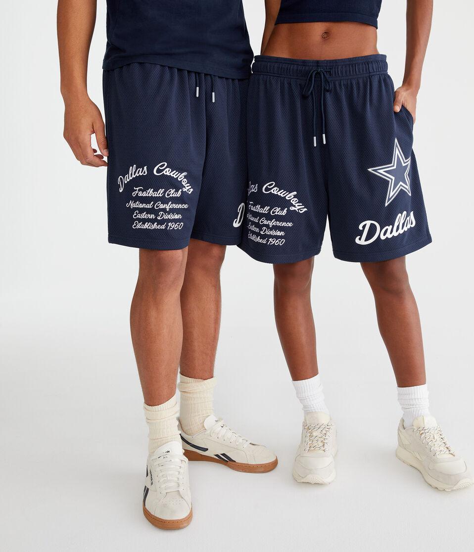 aéropostale Dallas Cowboys Mesh Shorts 6" navy