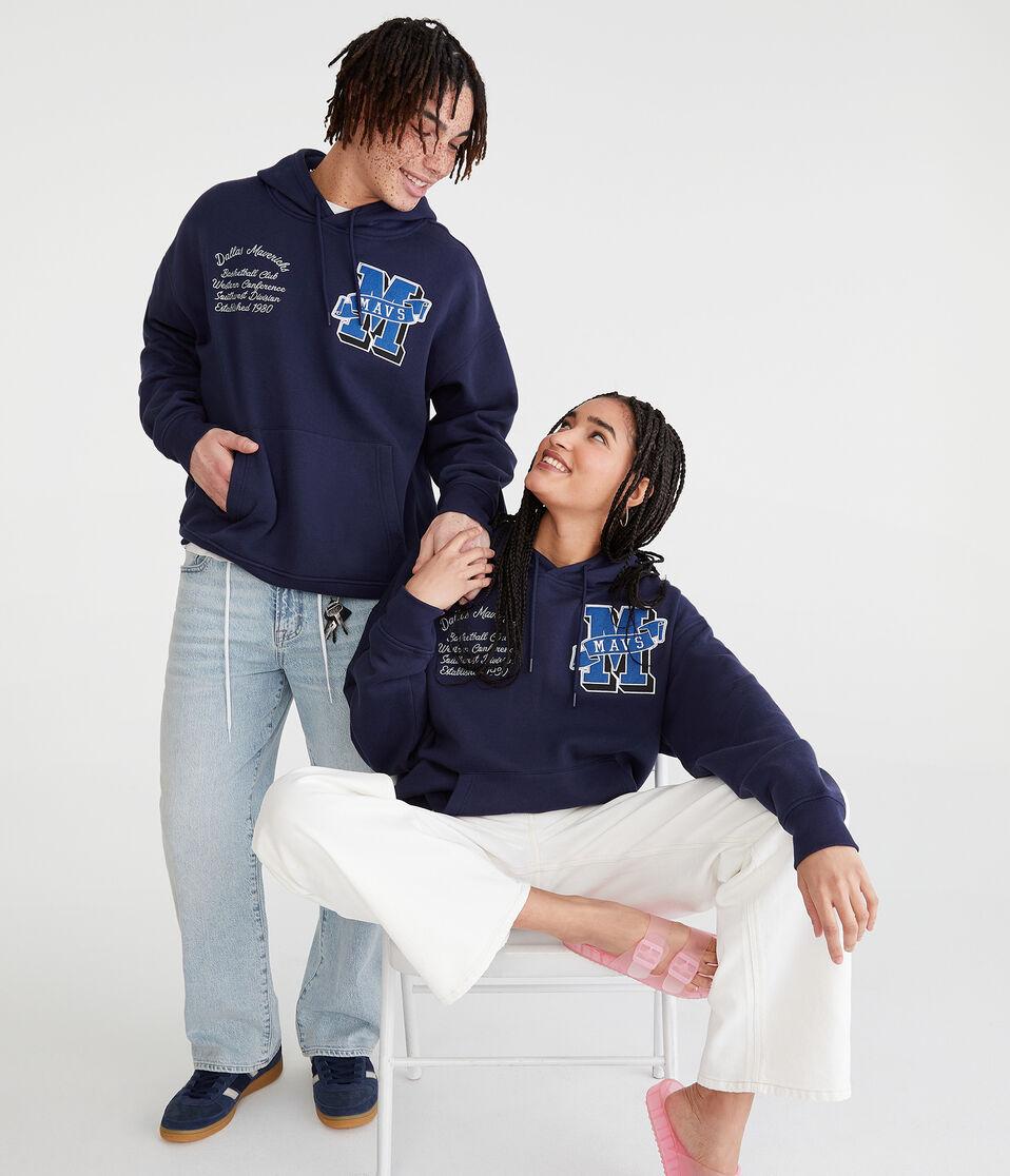Aéropostale Dallas Mavericks Pullover Hoodie Navy