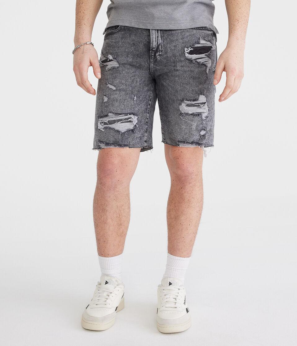 aéropostale Denim Shorts 9" grey wash