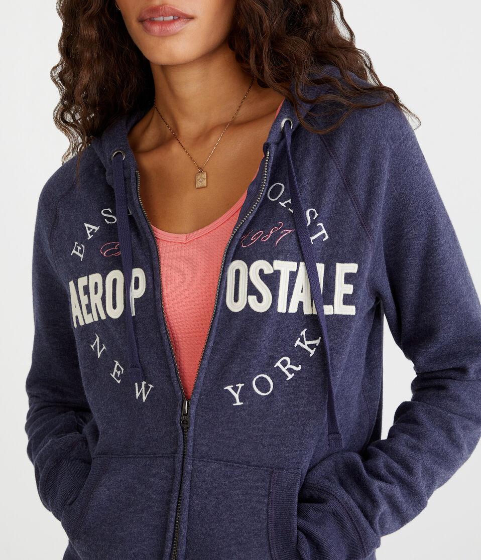Aéropostale Aeropostale East Coast Full-Zip Hoodie Cadet Navy