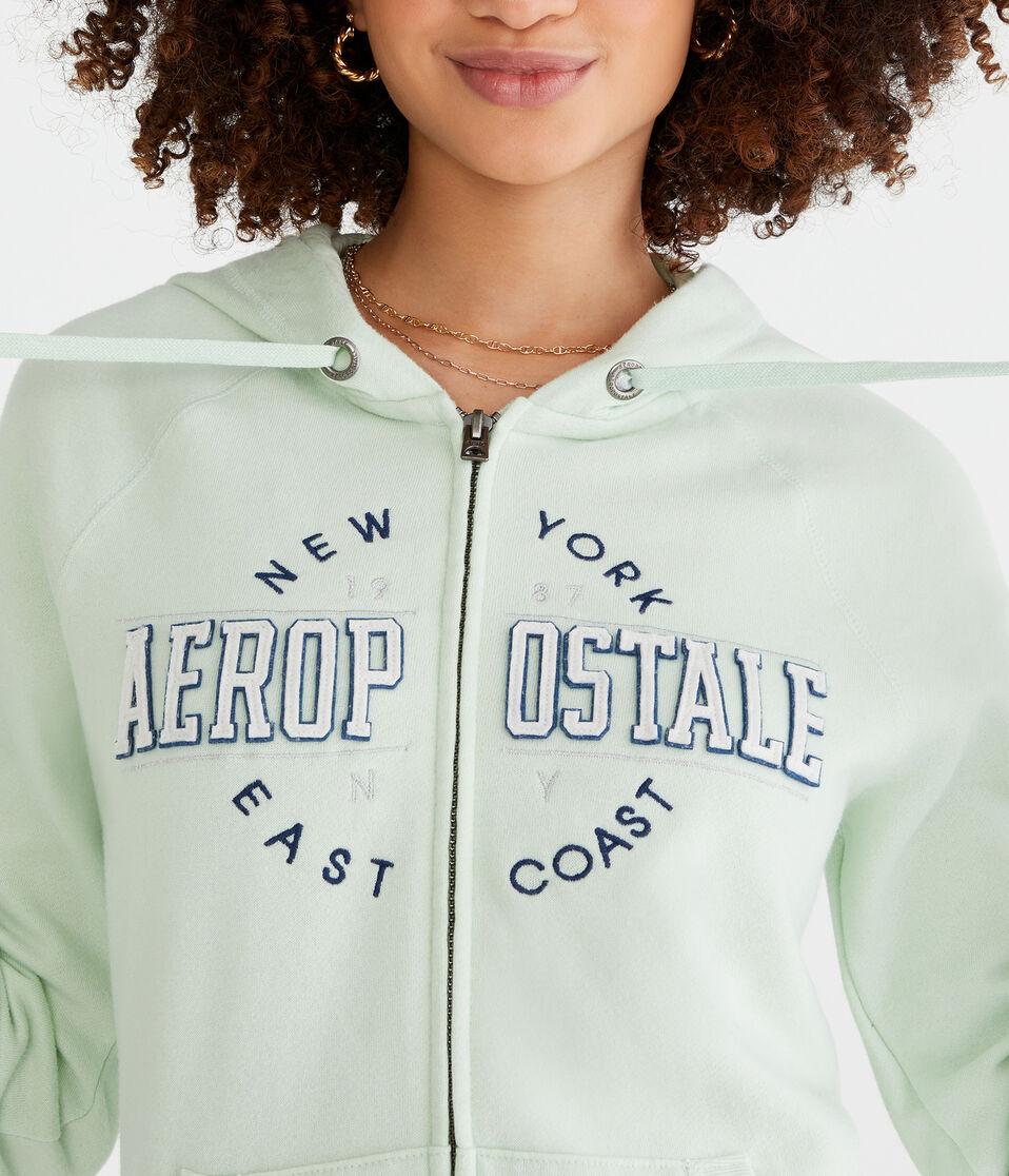 Aéropostale Aeropostale East Coast Full-Zip Hoodie Pale Vista