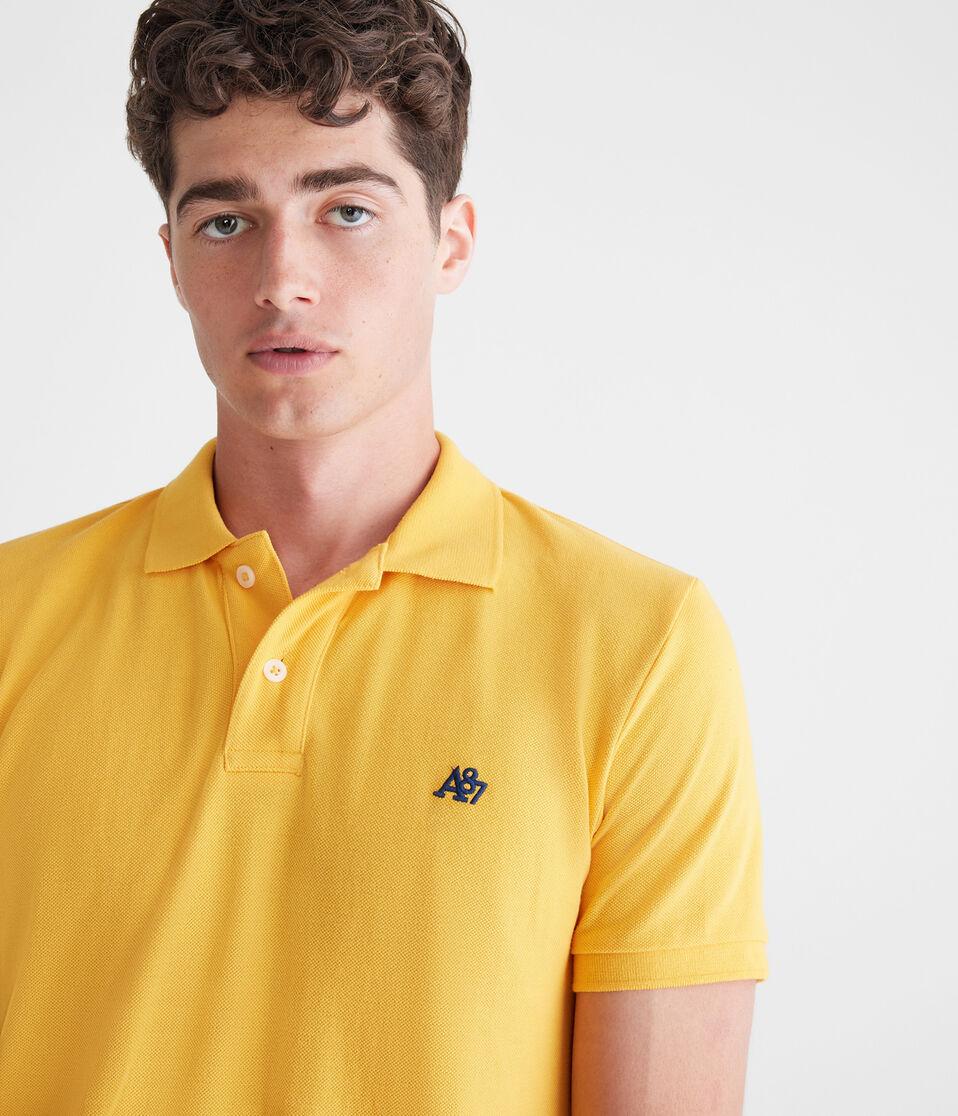 Aéropostale Eco A87 Logo Piqué Polo Melon Mania