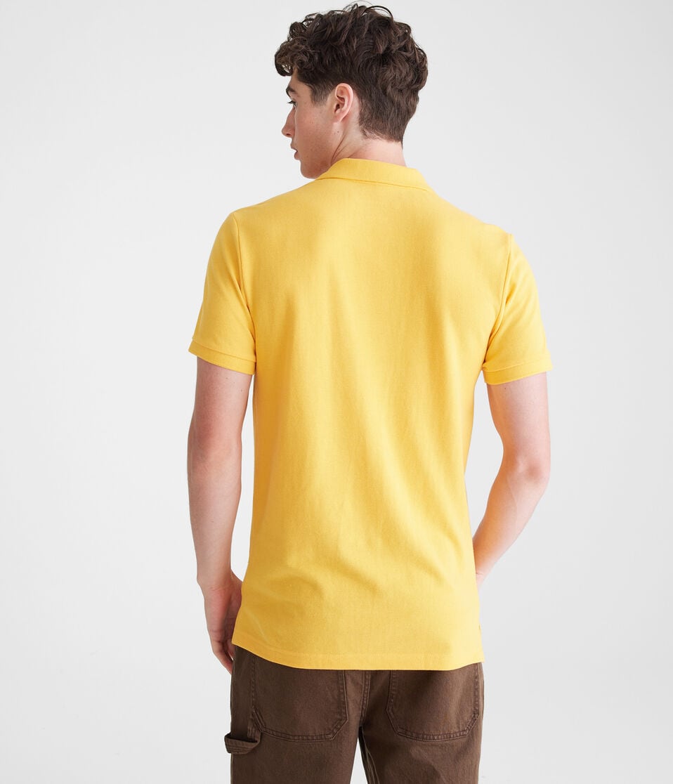 Aéropostale Eco A87 Logo Piqué Polo Melon Mania