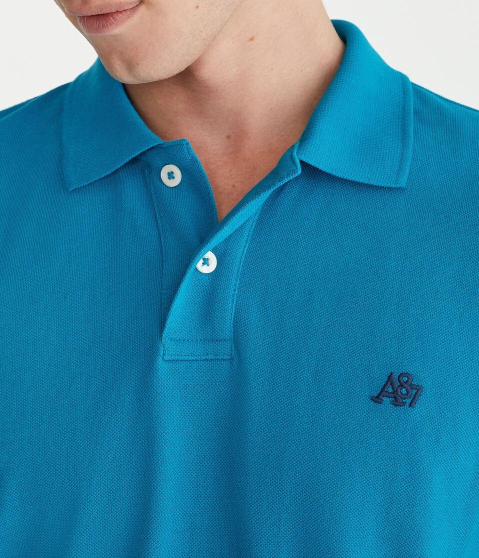 Aéropostale Eco A87 Logo Piqué Polo Ocean Pacific