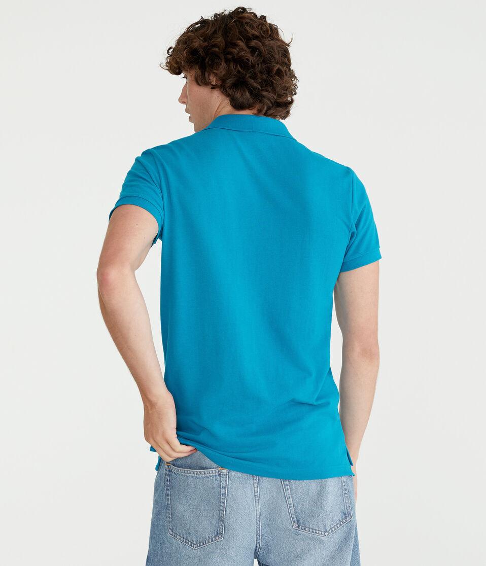 Aéropostale Eco A87 Logo Piqué Polo Ocean Pacific