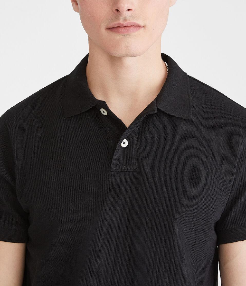 Aéropostale Eco Uniform Piqué Polo Black Fox