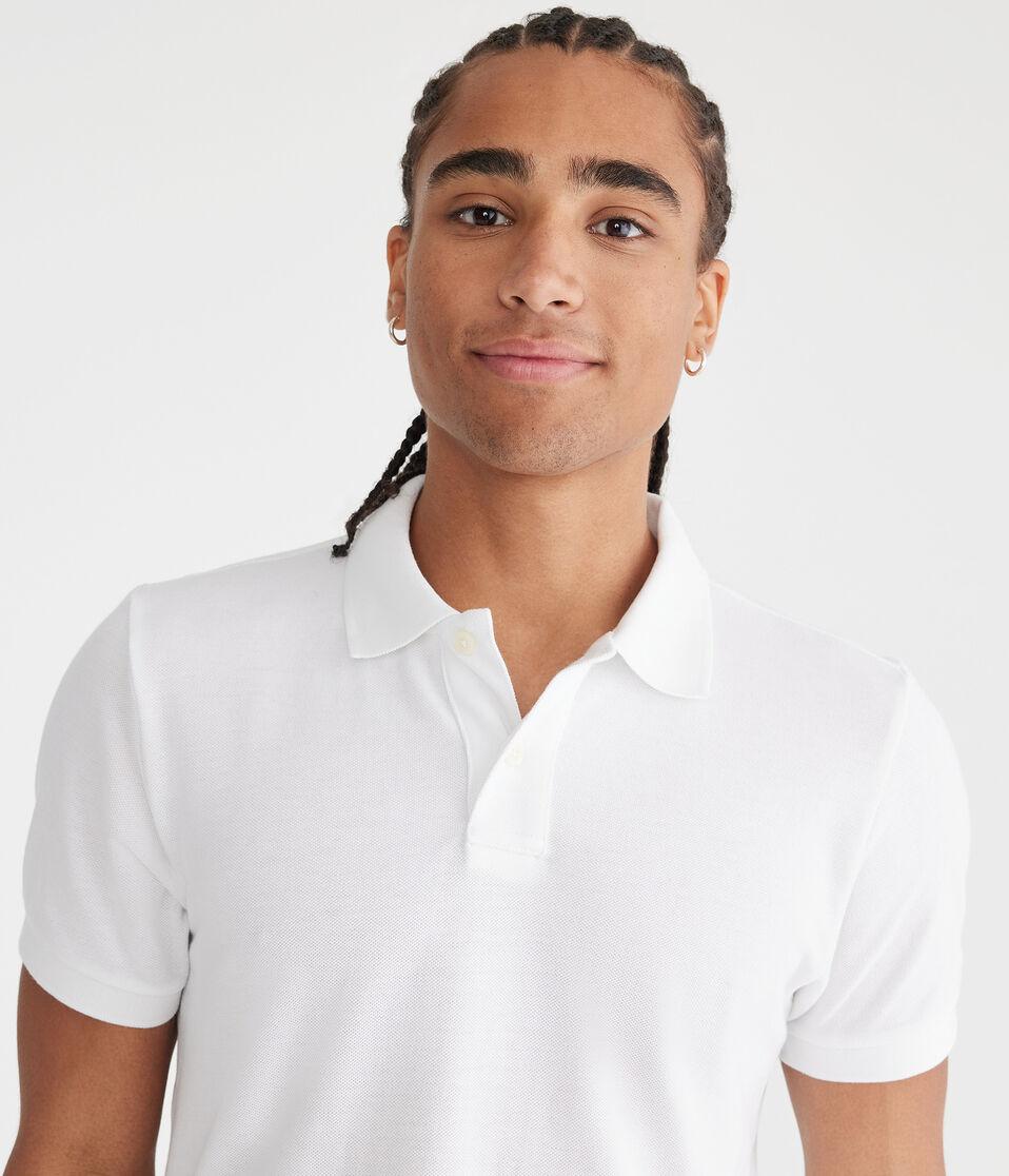 aéropostale Eco Uniform Piqué Polo bleach