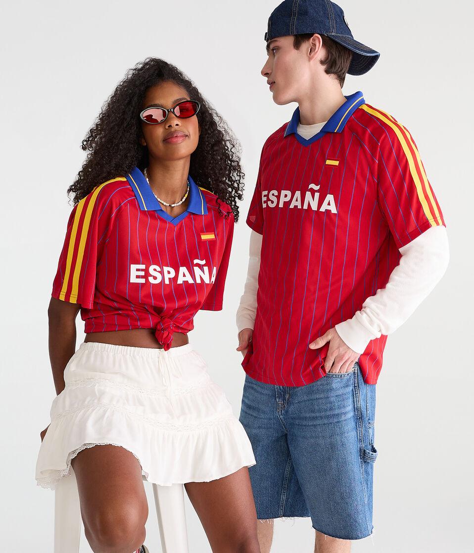 Aéropostale España Soccer Top Red