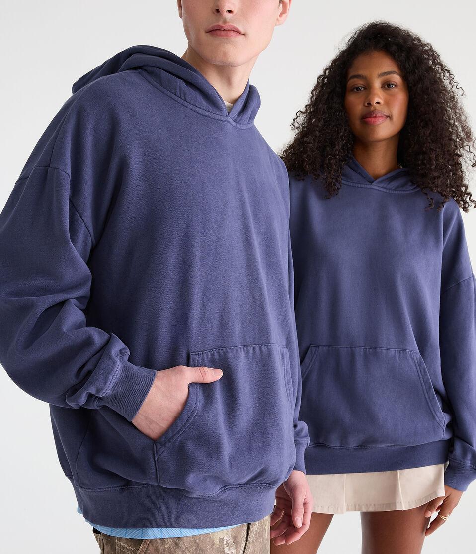 Aéropostale Essentials Pullover Hoodie Blue Batik