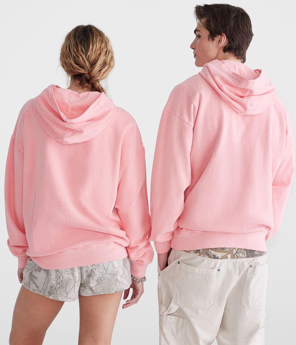 Aéropostale Essentials Pullover Hoodie Salmon Rose