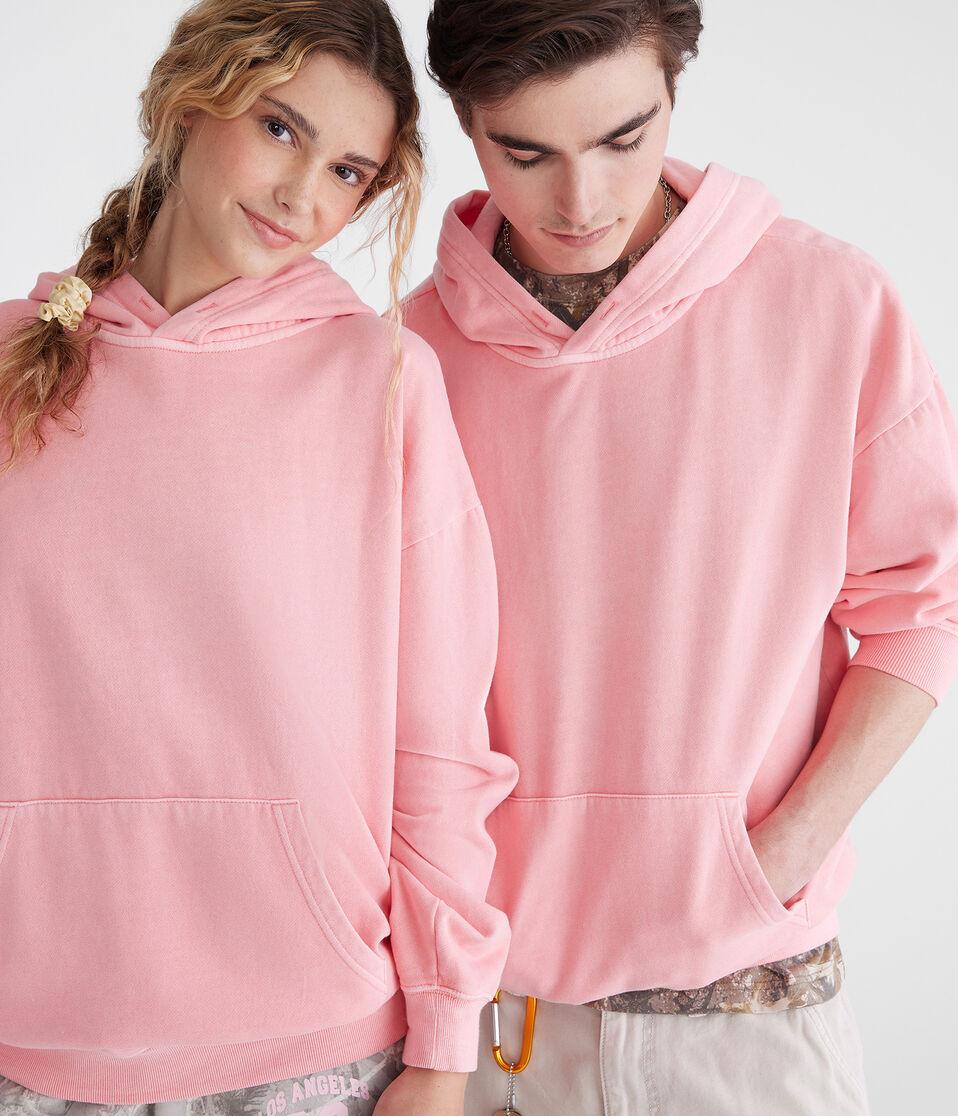 Aéropostale Essentials Pullover Hoodie Salmon Rose