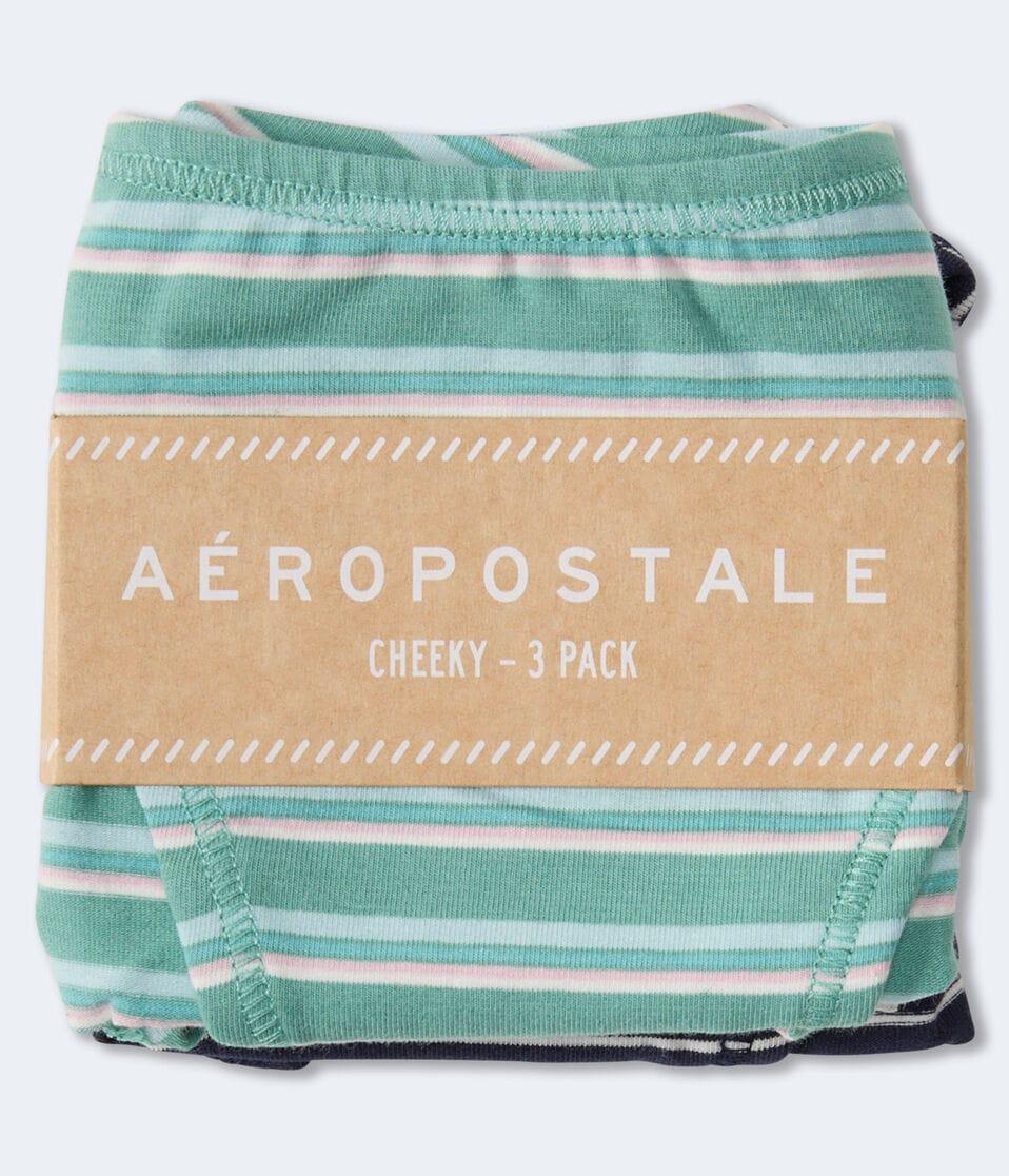 Aéropostale Fashion High-Cut Cheeky 3-Pack Multi