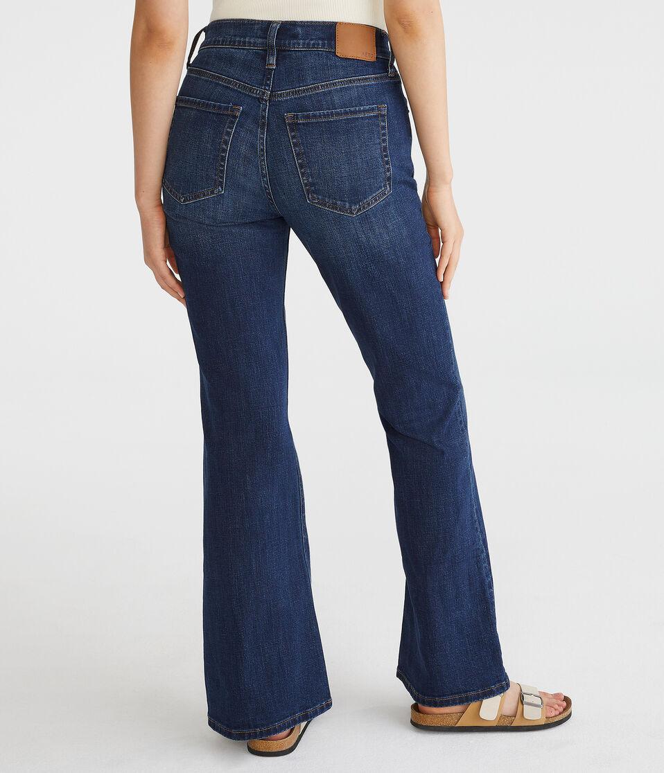 Aéropostale Flare High-Rise Jean Dark Wash