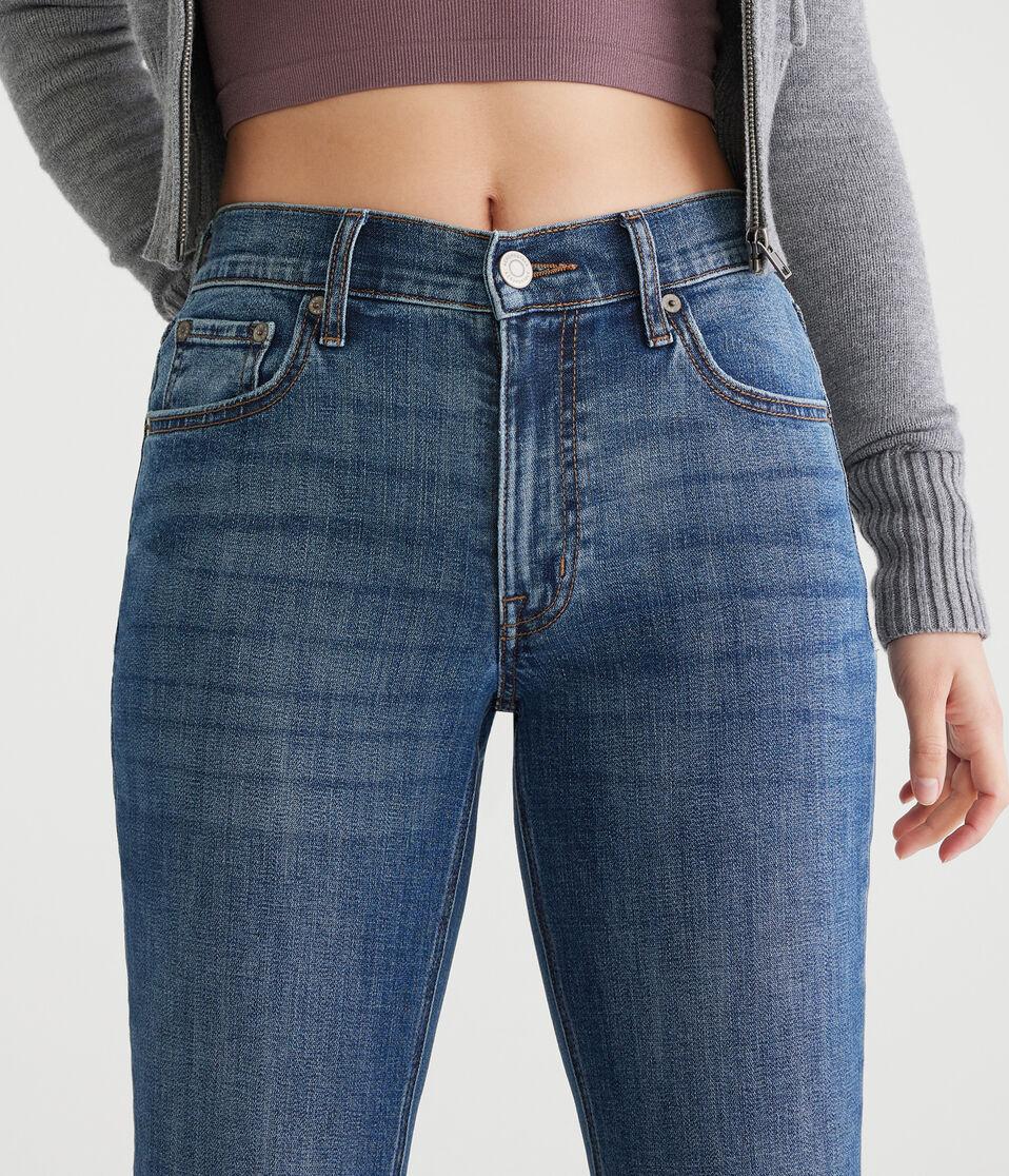 Aéropostale Flare High-Rise Jean Medium Wash
