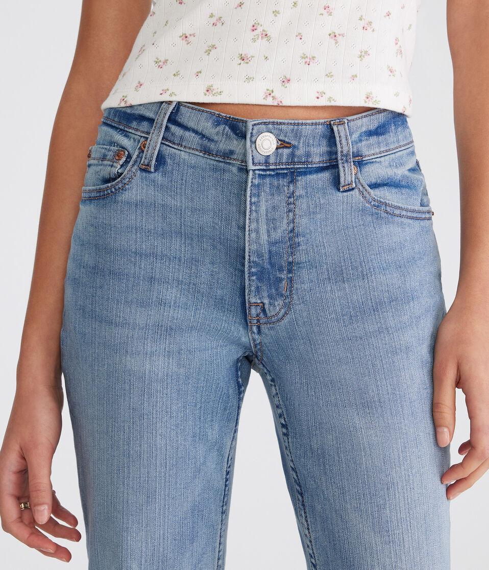 Aéropostale Flare Mid-Rise Jean Medium Wash