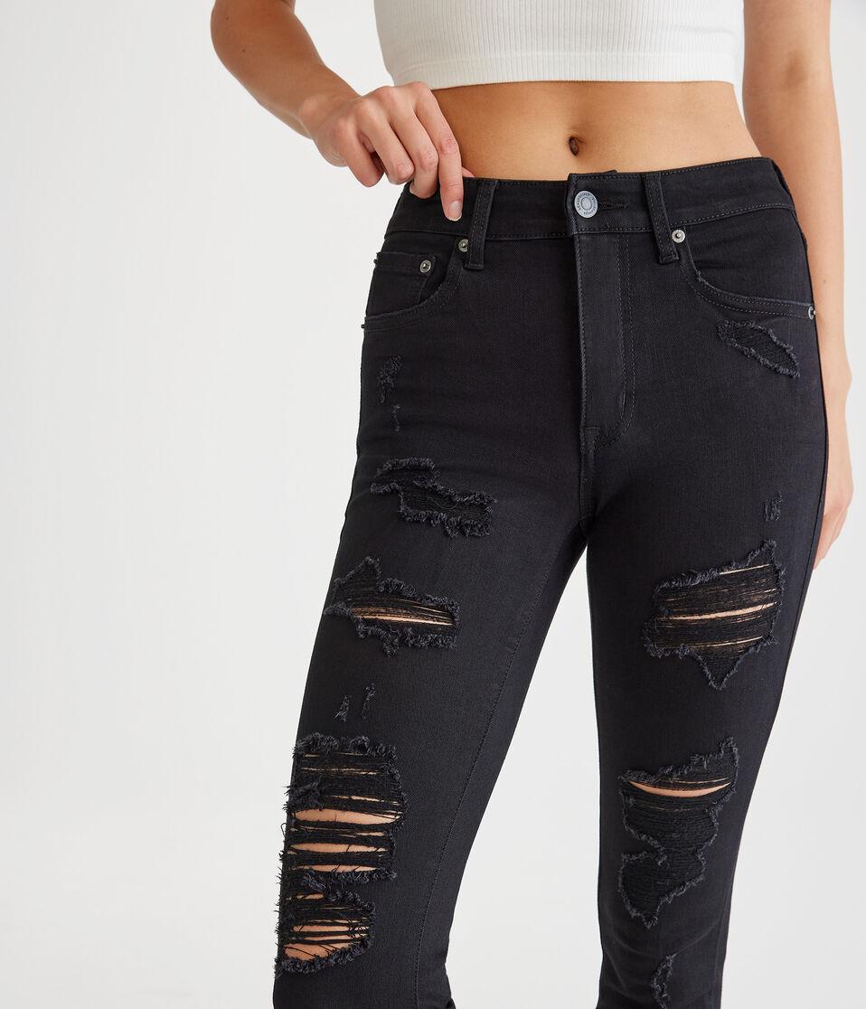 Aéropostale Flex Effects High-Rise Jegging Black