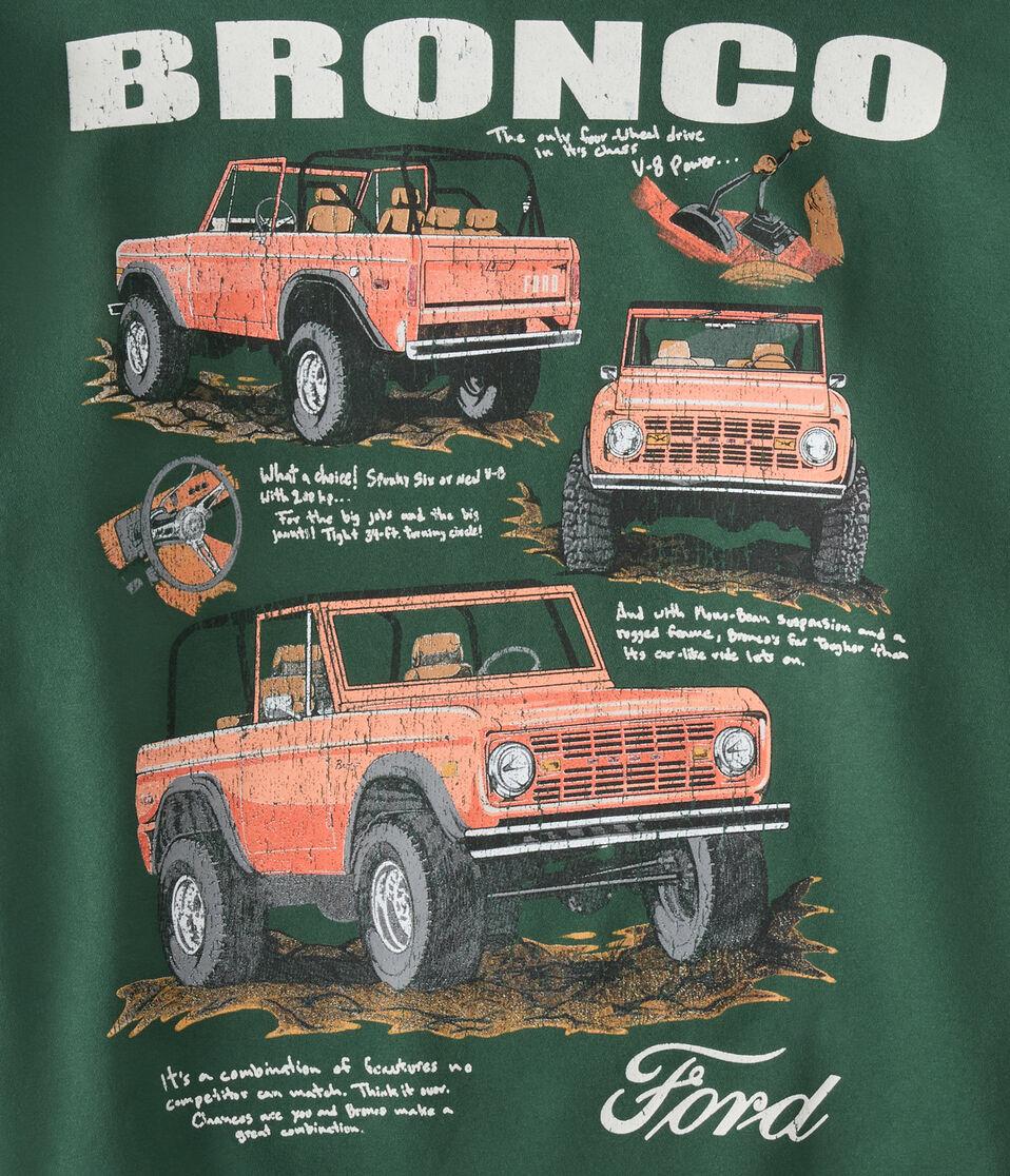 Aéropostale Ford Bronco Pullover Hoodie Green