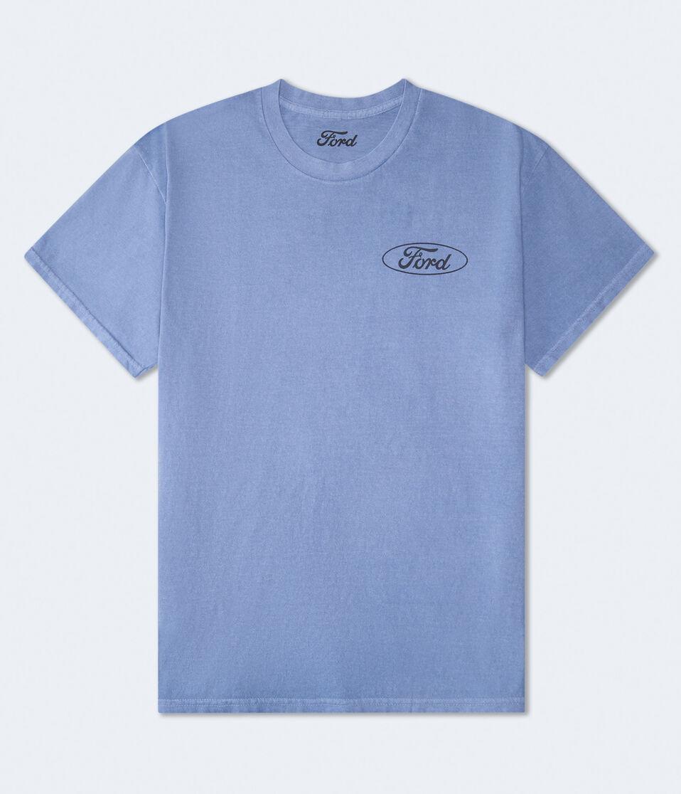 Aéropostale Ford Bronco Relaxed Graphic Tee Blue
