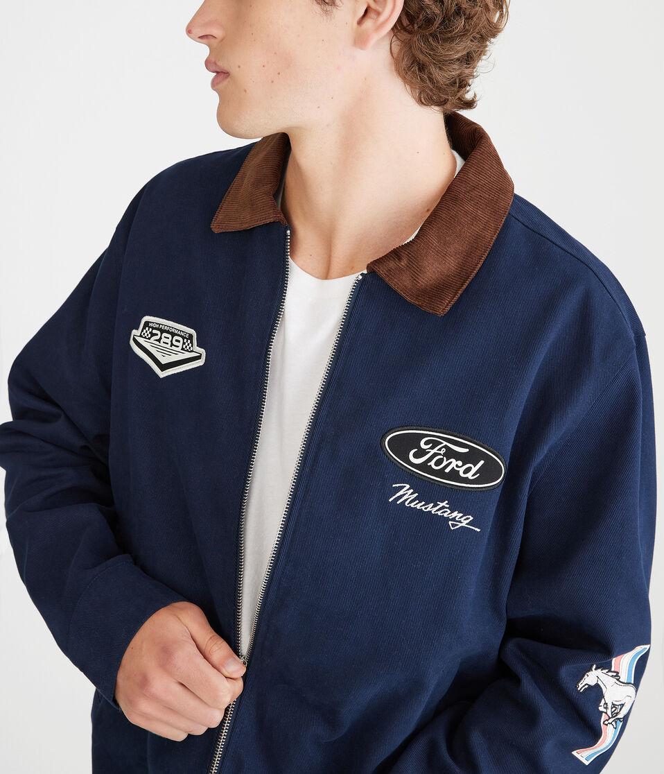 Aéropostale Ford Motor Co. Twill Jacket Navy