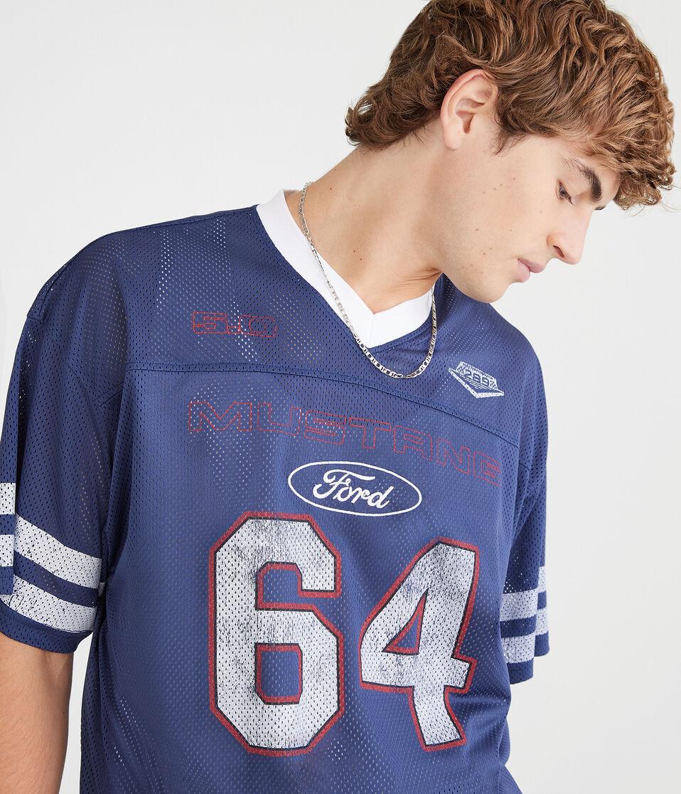 Aéropostale Ford Mustang 64 Mesh Top Navy