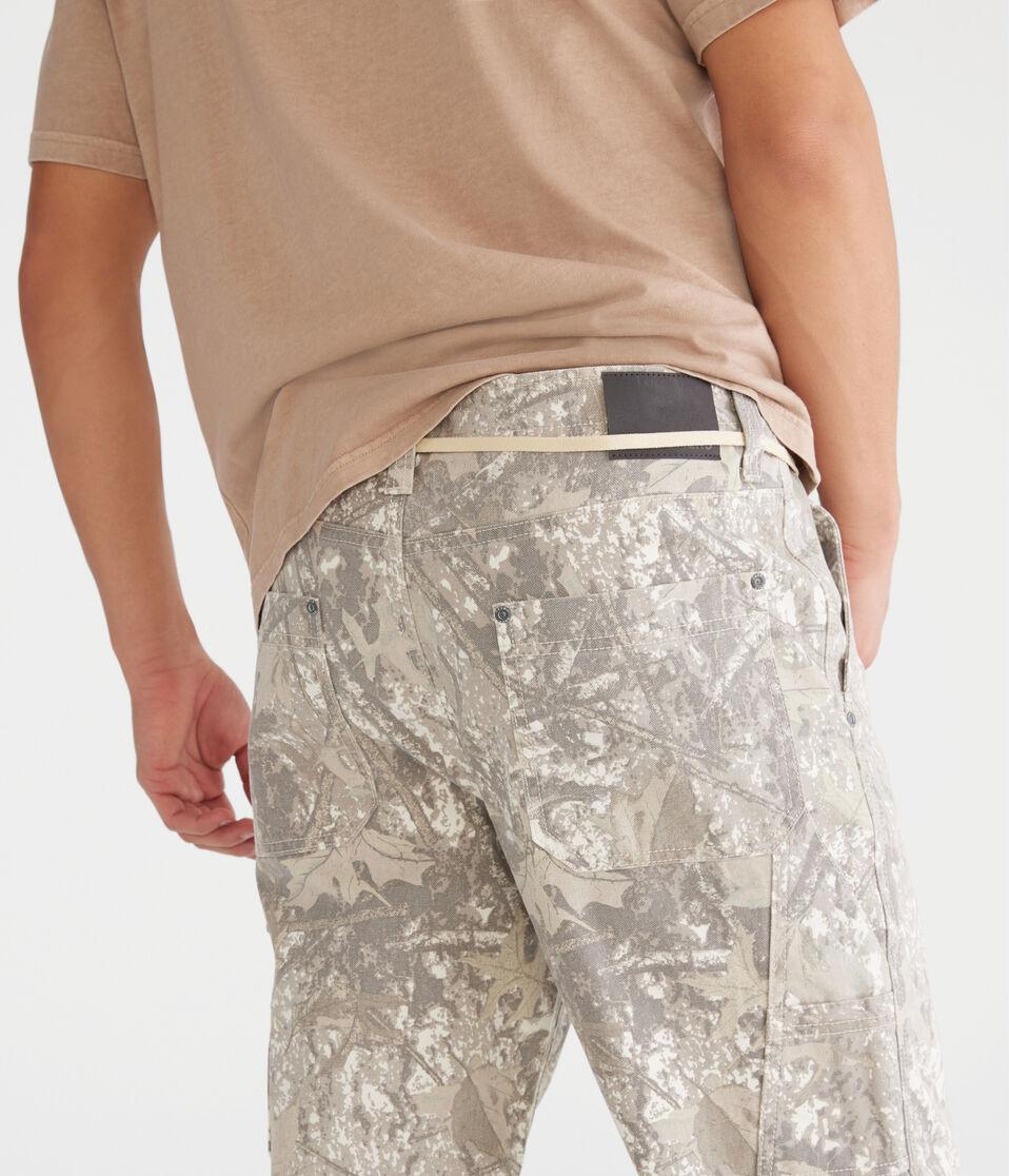 Aéropostale Forest Camo Carpenter Pants Beige