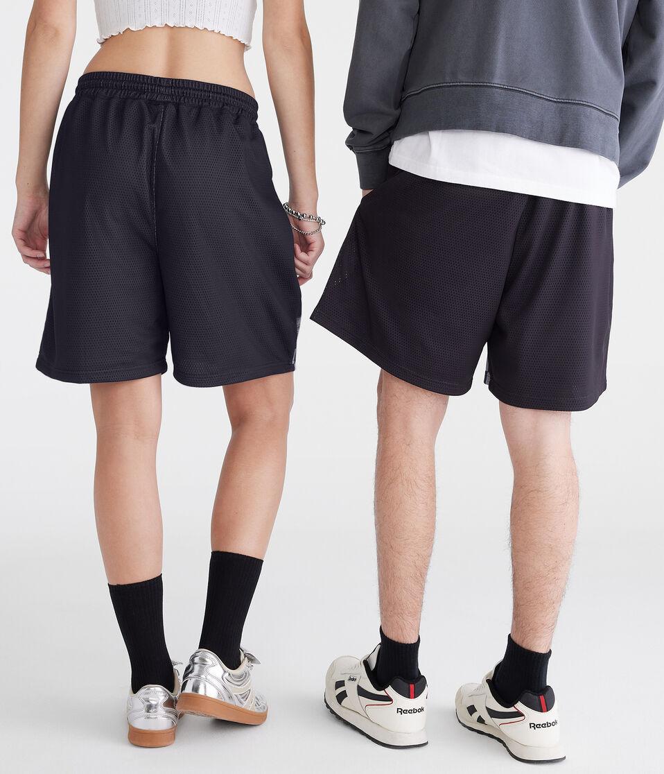Aéropostale Formula 1® Racing Mesh Shorts 6" Black