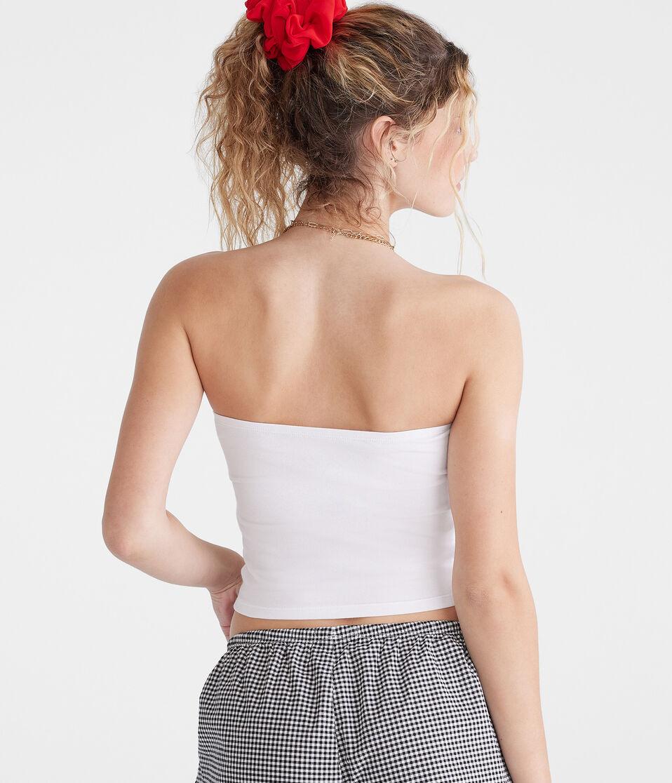 Aéropostale Formula 1® Racing Tube Top Cream