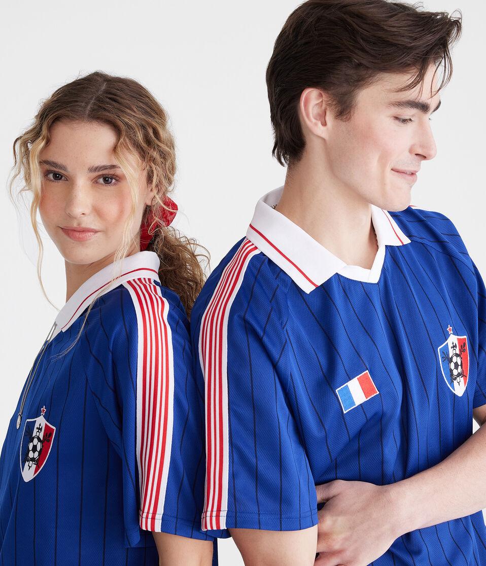 Aéropostale France Soccer Top Blue