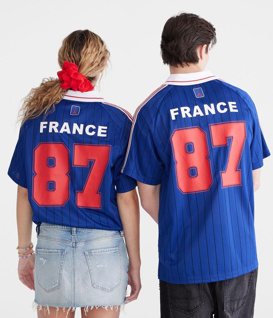 Aéropostale France Soccer Top Blue