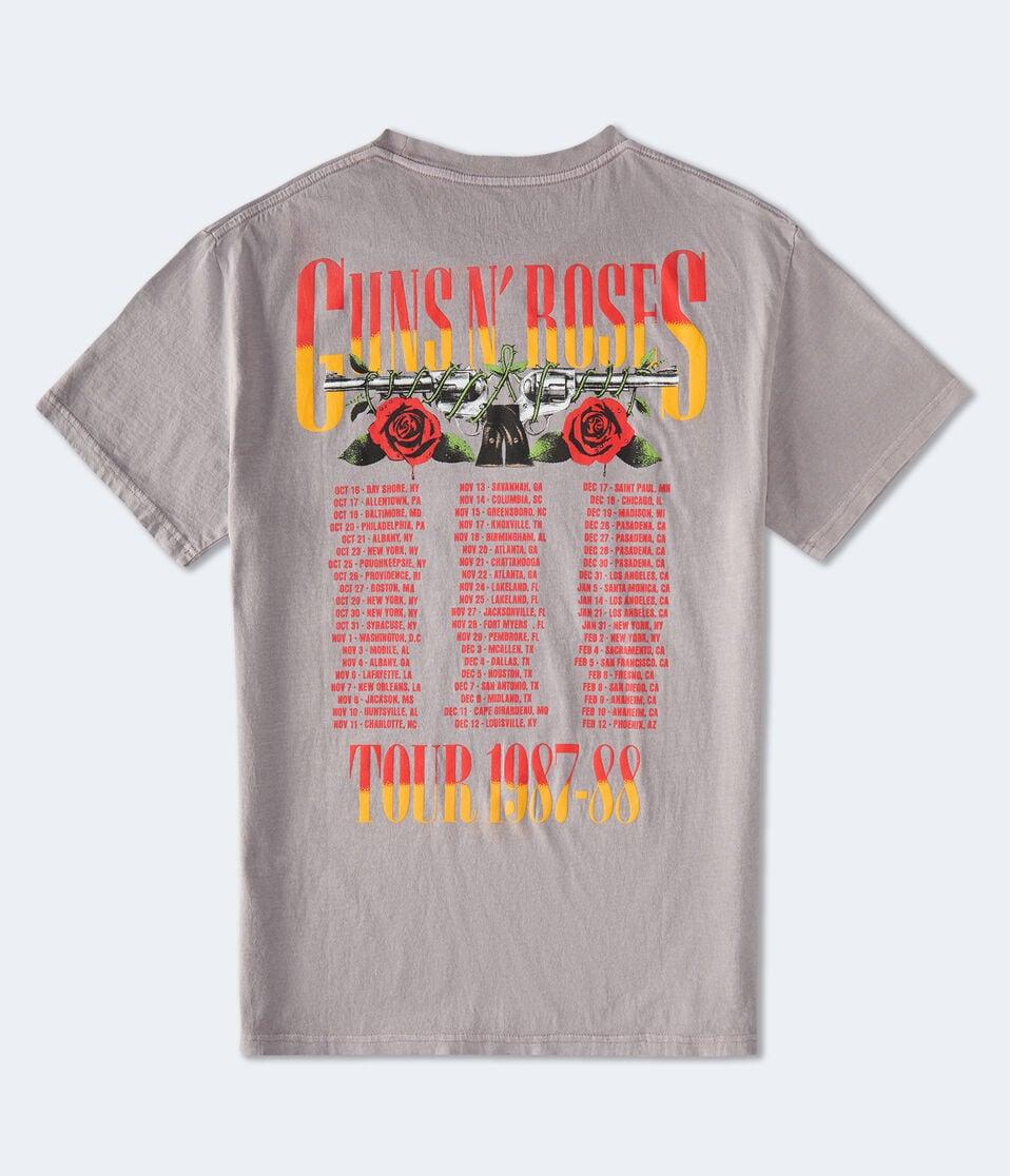 Aéropostale Guns N' Roses Relaxed Graphic Tee Grey