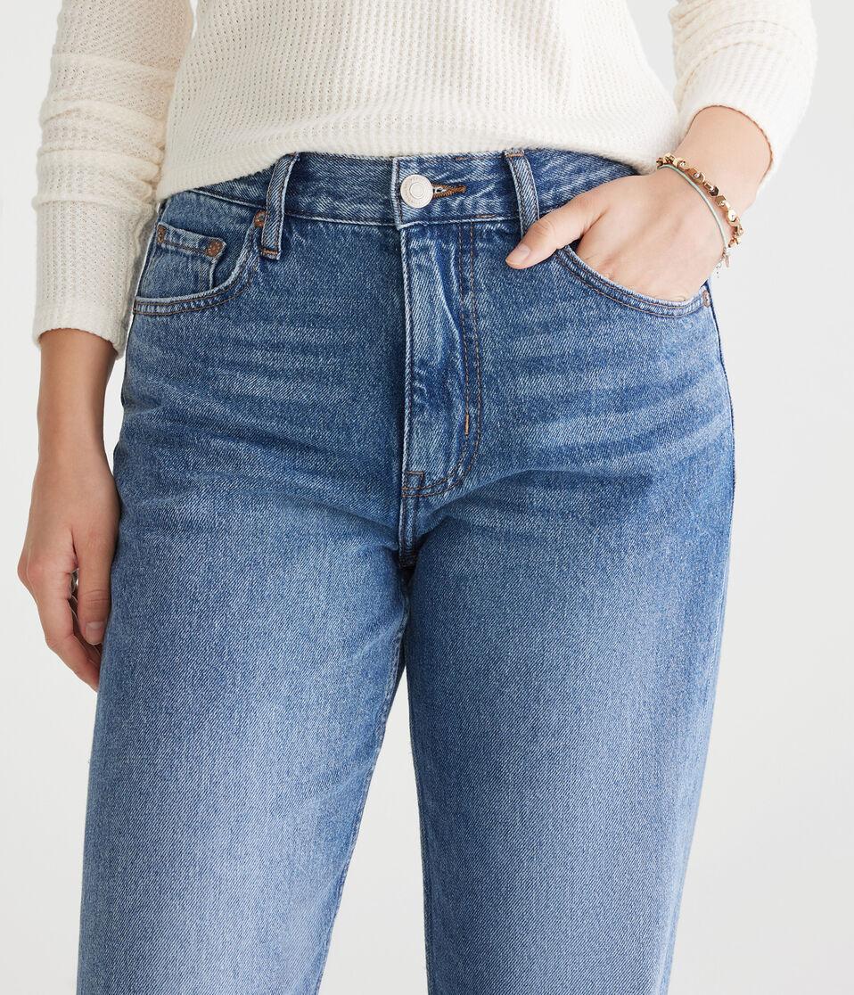 Aéropostale High-Rise Baggy Jean Dark Wash