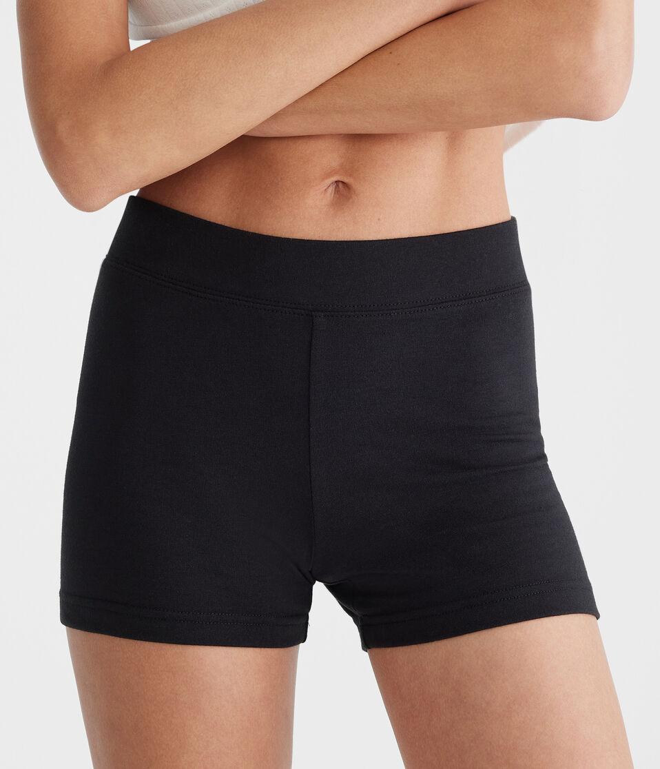 aéropostale High-Rise Booty Shorts black fox
