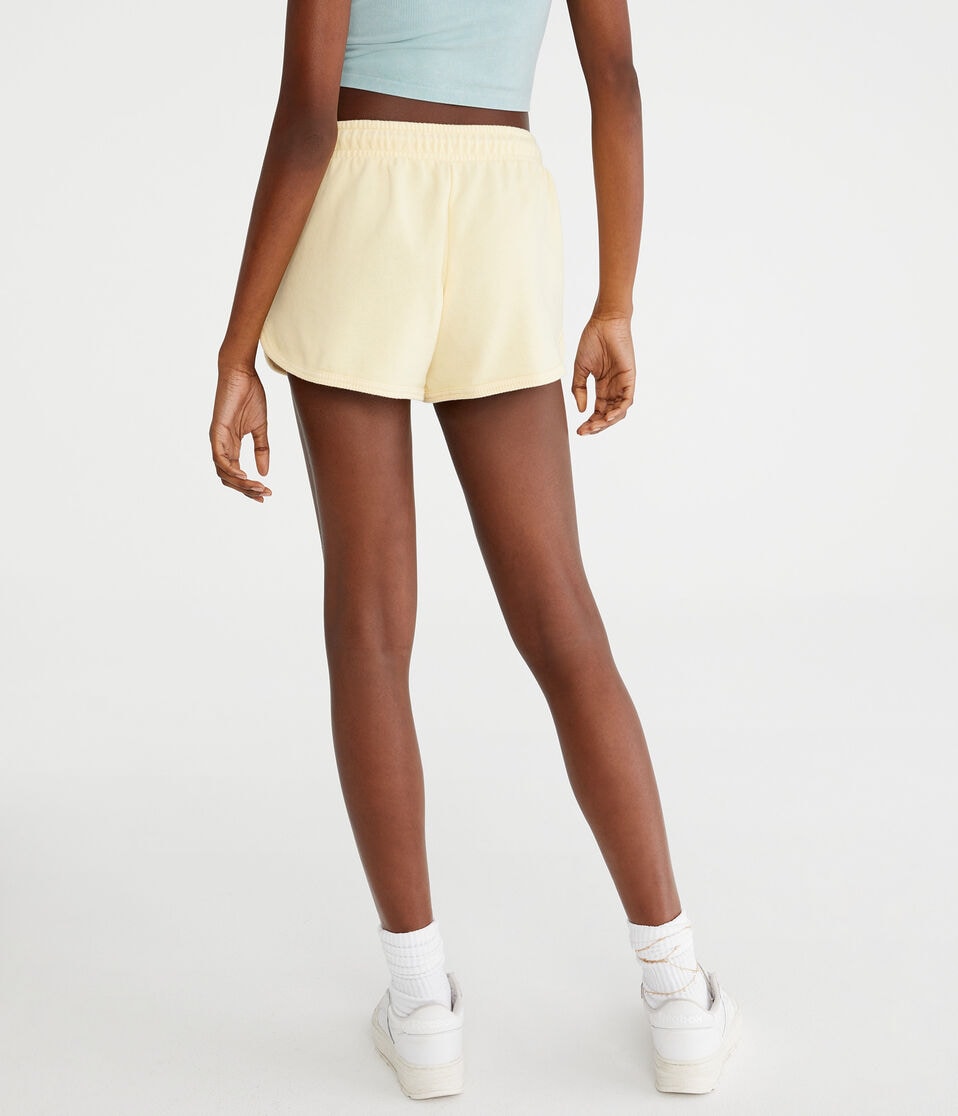 Aéropostale High-Rise Dolphin Shorts Sunburst