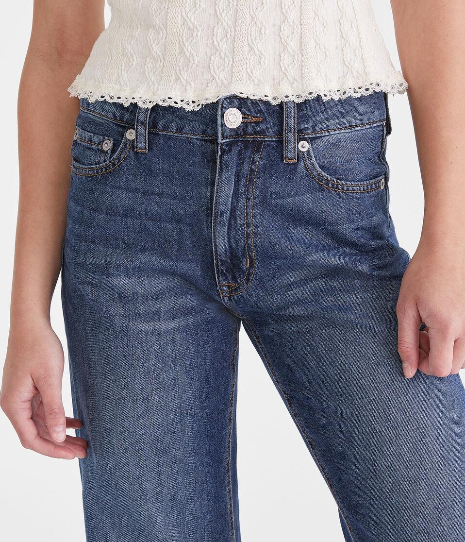 Aéropostale High-Rise Wide Leg Jean Dark Wash