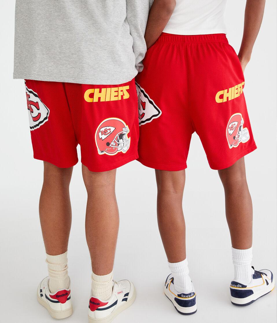 Aéropostale Kansas City Chiefs Mesh Shorts 6" Red