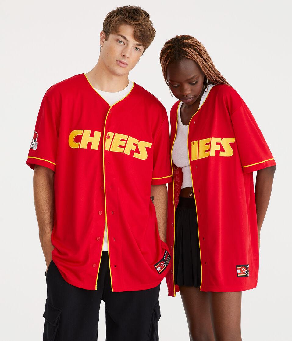 aéropostale Kansas City Chiefs Top red