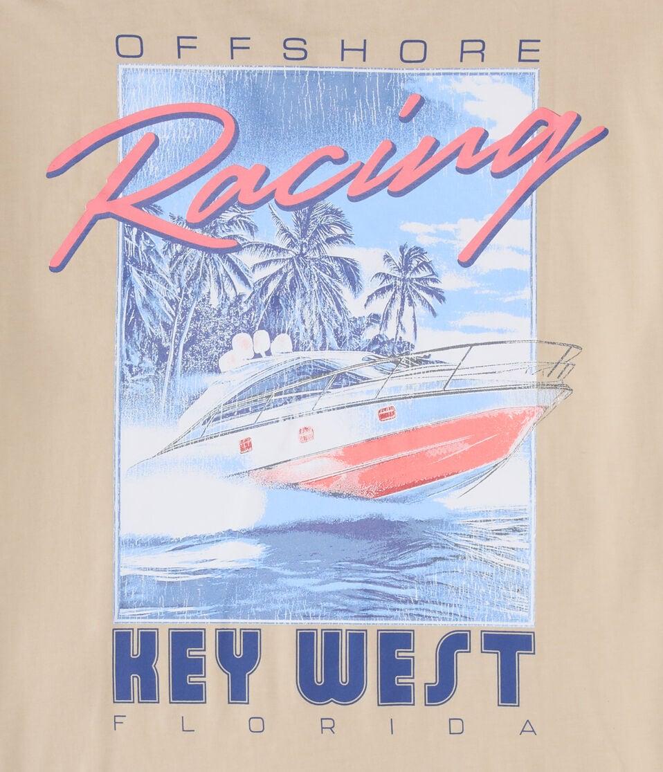 Aéropostale Key West Racing Graphic Tee Grey
