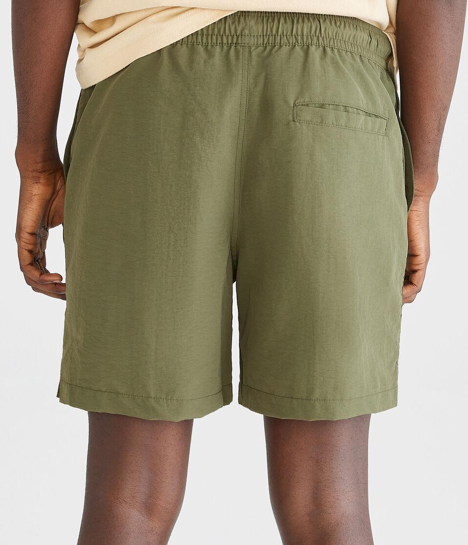 Aéropostale Kickback Jogger Shorts 6.5" Eucalyptus