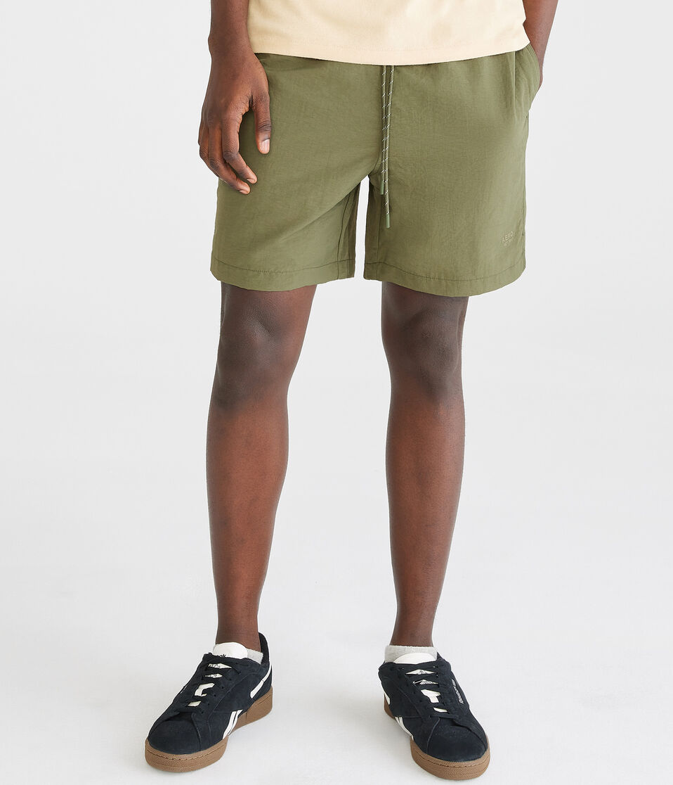 aéropostale Kickback Jogger Shorts 6.5" eucalyptus
