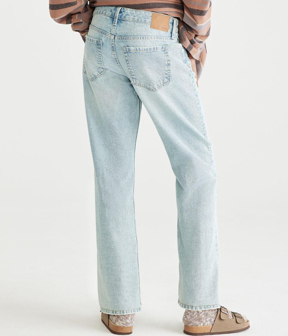 Aéropostale KND Low-Rise Baggy Jean Light Wash