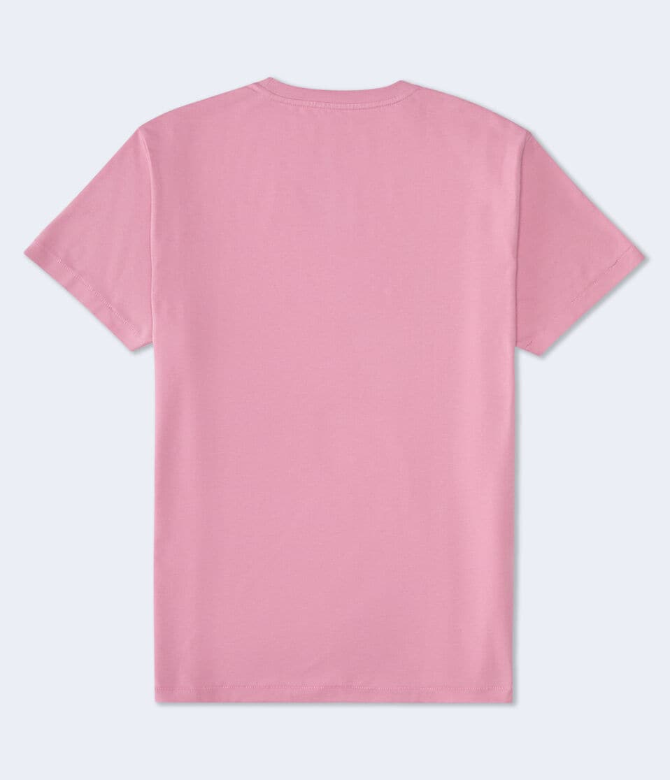 Aéropostale Aeropostale Laurel Circle Flocked Graphic Tee Gala Pink