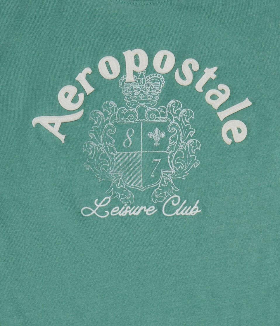 Aéropostale Aeropostale Leisure Club Appliqué Graphic Tee Lush Green