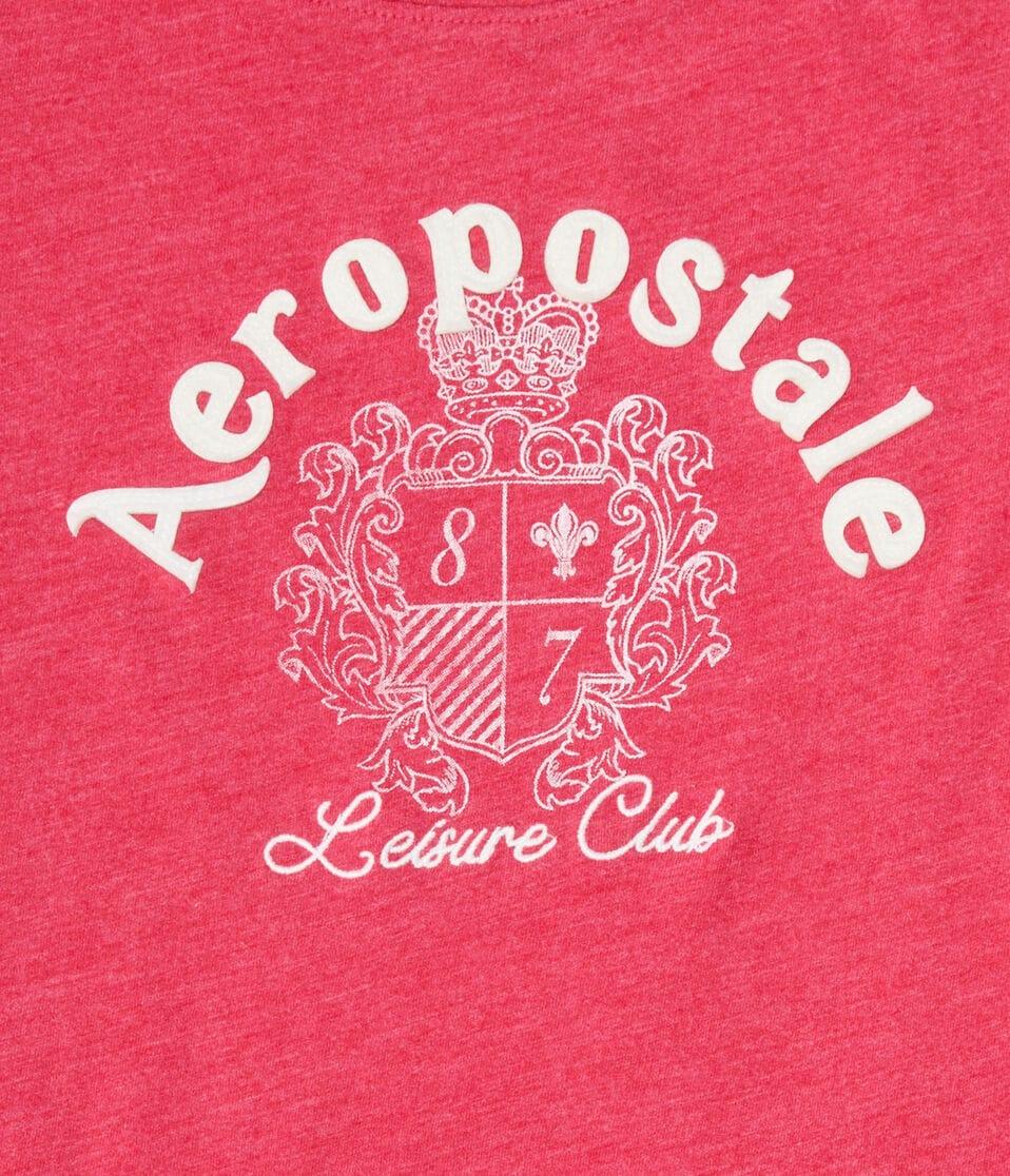 Aéropostale Aeropostale Leisure Club Appliqué Graphic Tee Red Zinna