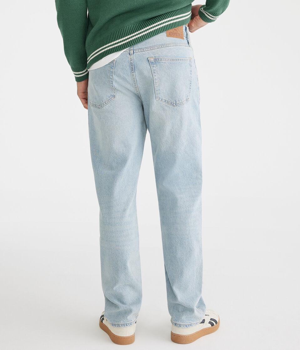 Aéropostale Loose Straight Jean Light Wash