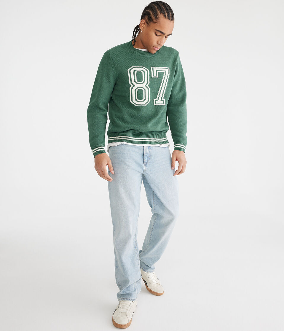 Aéropostale Loose Straight Jean Light Wash