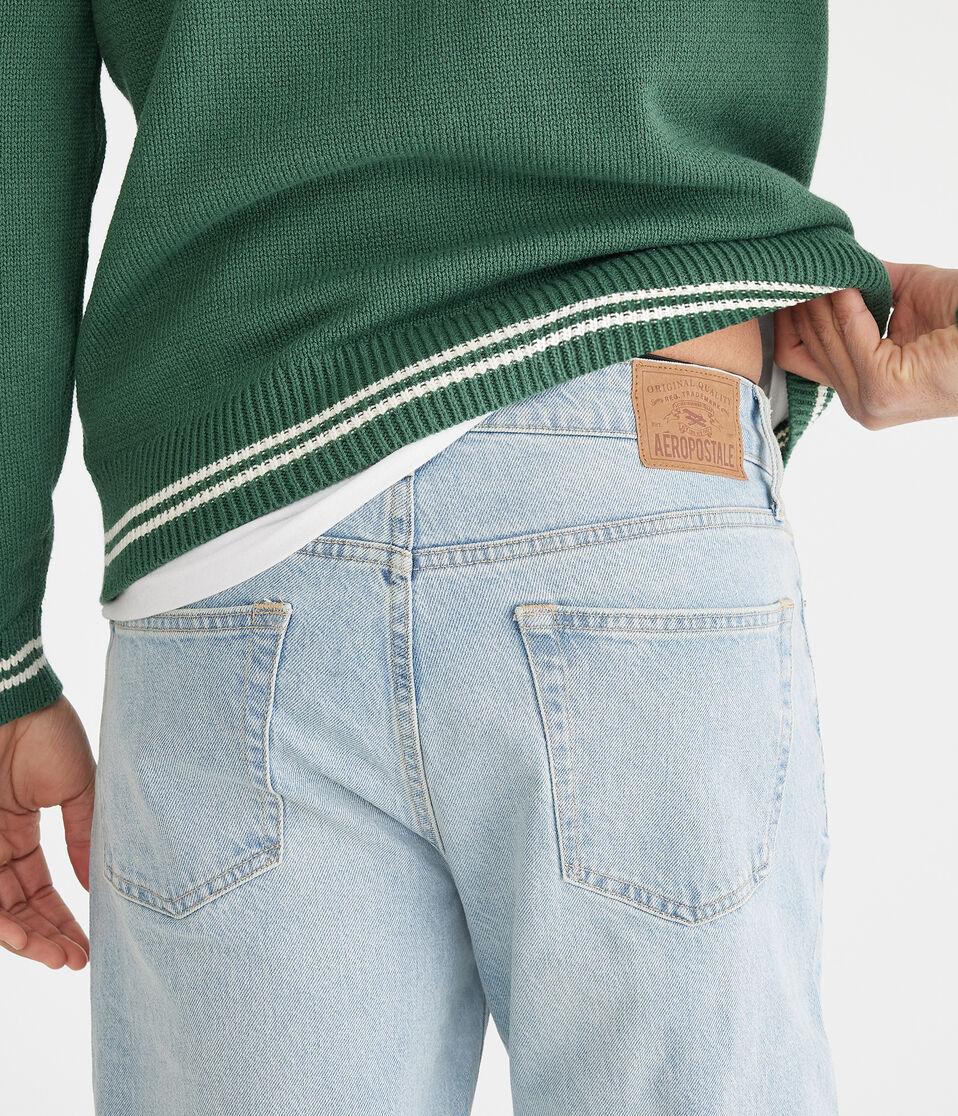 Aéropostale Loose Straight Jean Light Wash