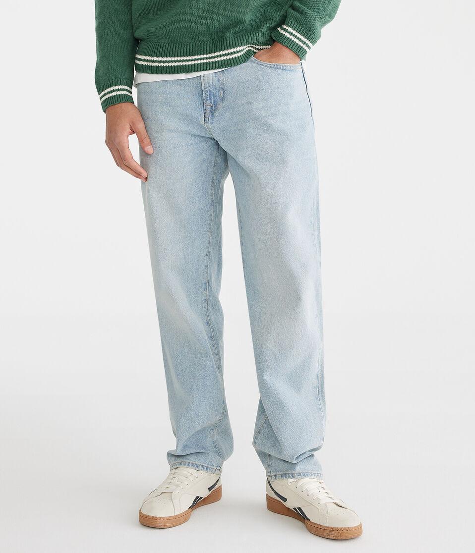 aéropostale Loose Straight Jean light wash