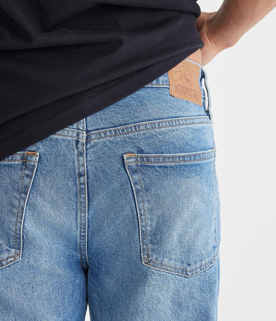 Aéropostale Loose Straight Jean Medium Wash