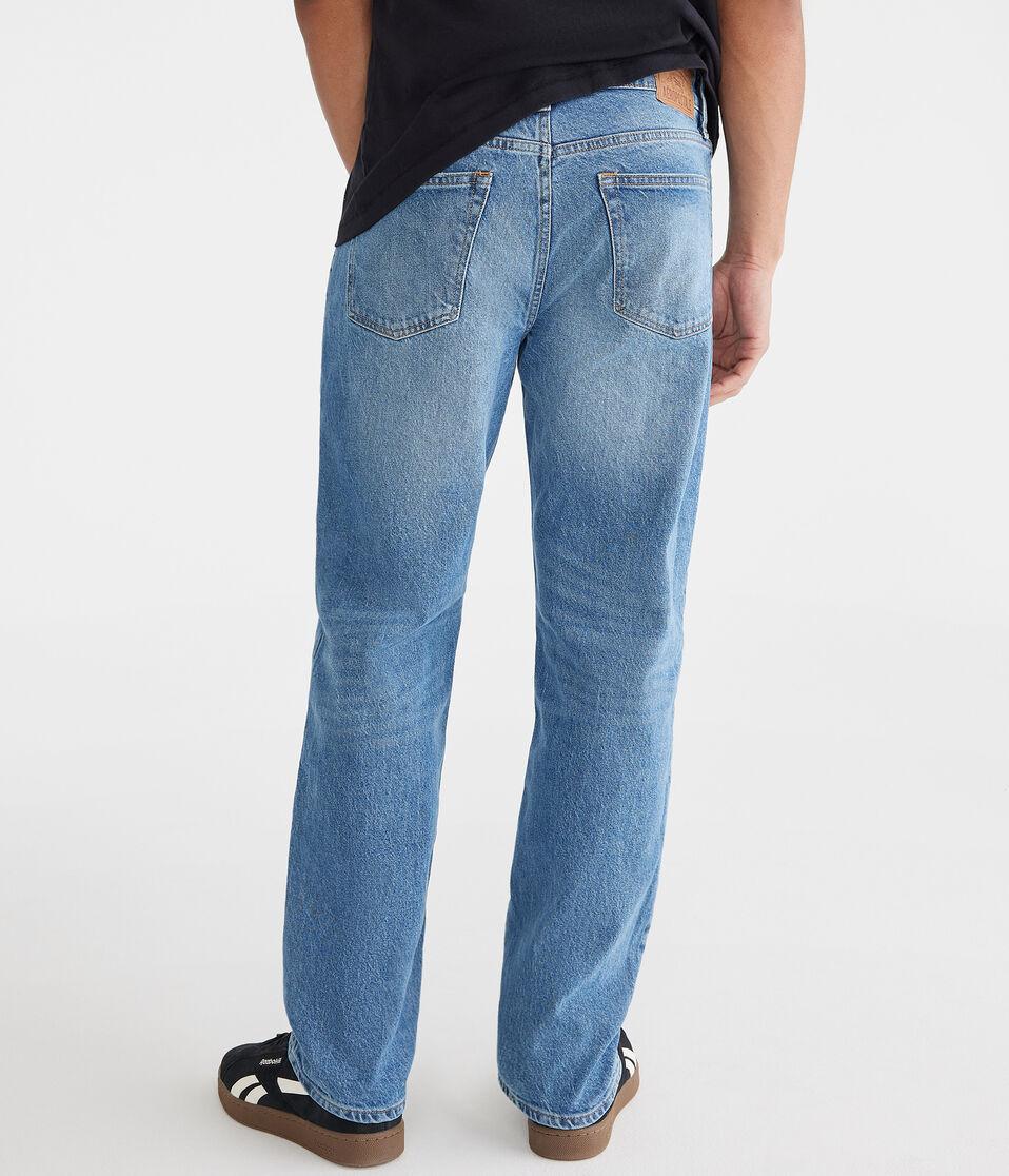 Aéropostale Loose Straight Jean Medium Wash